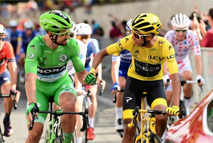 La vitesse des coureurs du Tour de France continue d'augmenter